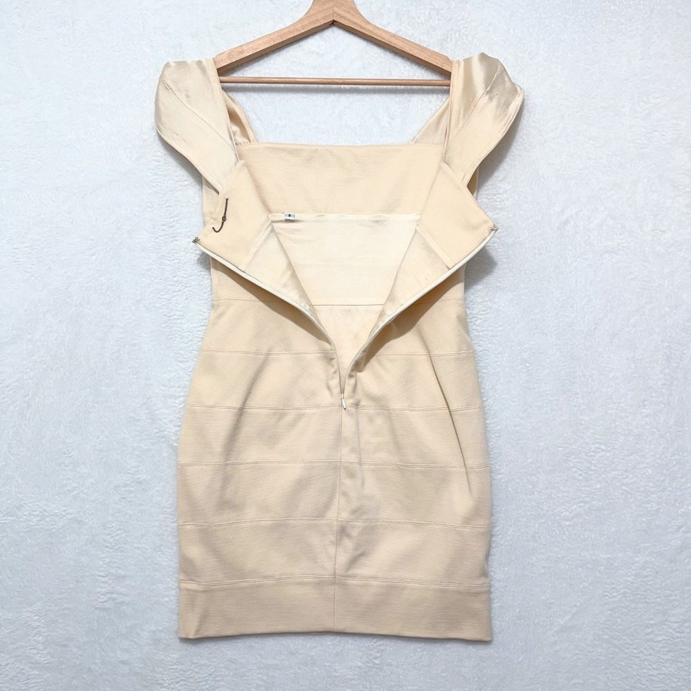 The Row Bandage Short Cream‎ Dress *Read - Picture 3 of 12